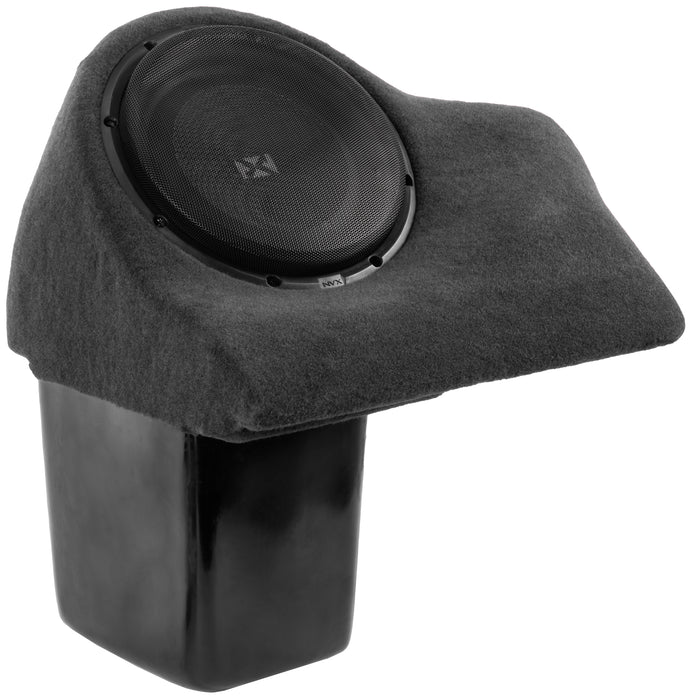 2006-2013 Chevy Corvette C6 - Custom 350W RMS 10" Loaded Subwoofer Enclosure | NVX BE-GM-VETC6