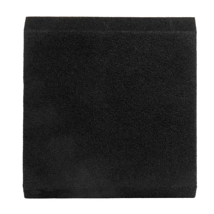 NE102S Dual 10" Sealed 3/4" MDF Black Carpeted Subwoofer Enclosure – 1.2 Cu. Ft. with Polyfil and NVX Logo