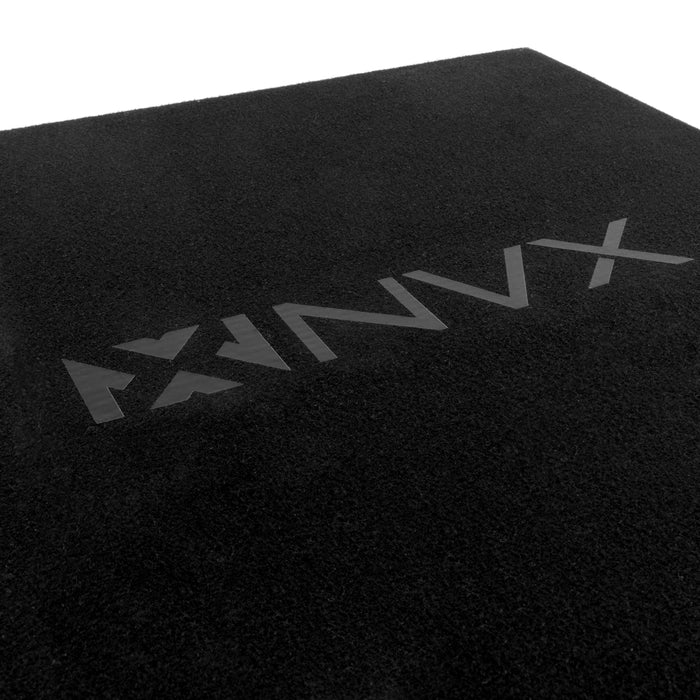 NE151S Single 15" Sealed 3/4" MDF Black Carpeted Subwoofer Enclosure – 2.1 Cu. Ft. with Polyfil and NVX Logo