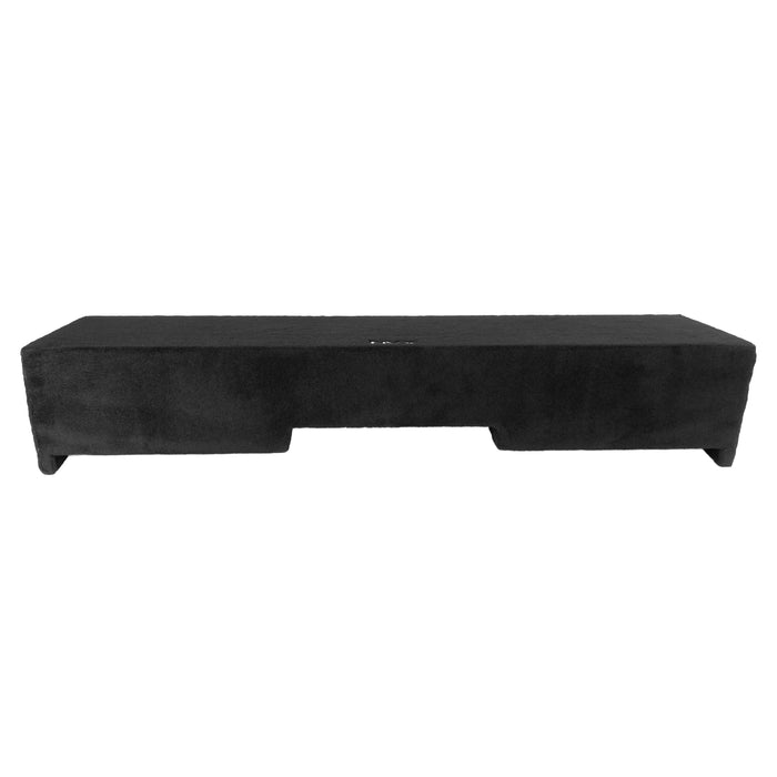 LVE-NIS-TTNCKCG1-D10S Custom Fit 700W RMS Dual 10" Loaded Subwoofer Enclosure for 2004-2018 Nissan Titan Crew and King Cab Trucks