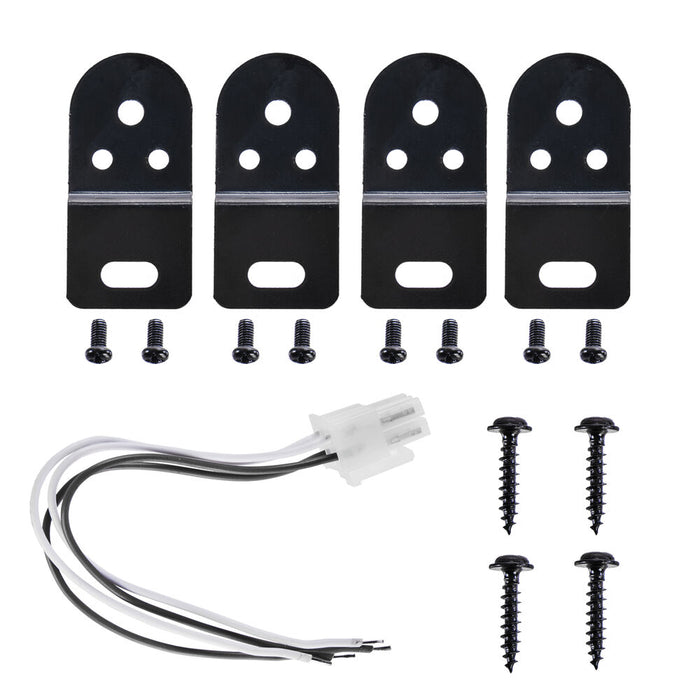 QBUS8P 300W Peak (150W) RMS 8" Ported Amplified Loaded Under Seat Subwoofer System with Remote Bass Knob and Amplifier Wiring Kit