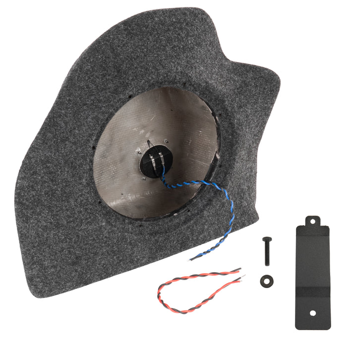 UBE-DOD-CHA-G7 Custom Fit 10” Empty Sealed BOOST Subwoofer Enclosure for 2015-2023 Dodge Charger