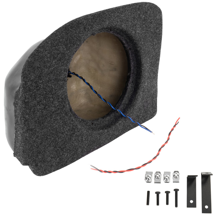 UBE-TOY-CAM-G8 Custom Fit 10” Empty Sealed BOOST Subwoofer Enclosure for 2018 and Up Toyota Camry