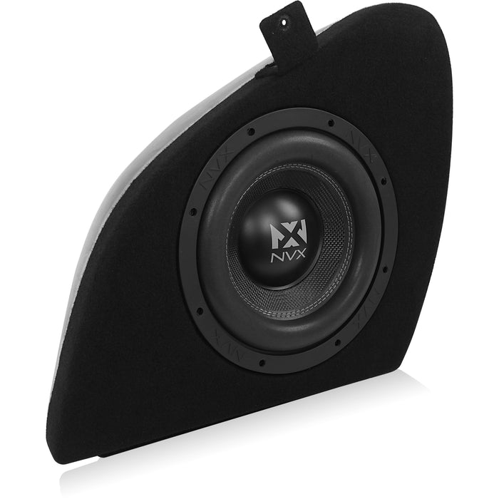 2012-2020 Tesla Model S - 800W RMS Custom 10" Loaded Subwoofer Enclosure | NVX BE-TSLAS-VCW104