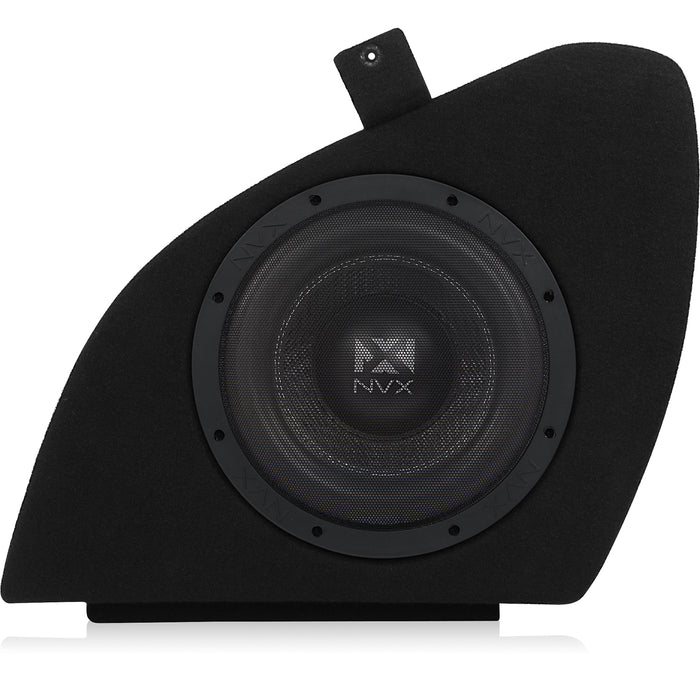 2012-2020 Tesla Model S - 800W RMS Custom 10" Loaded Subwoofer Enclosure | NVX BE-TSLAS-VCW104